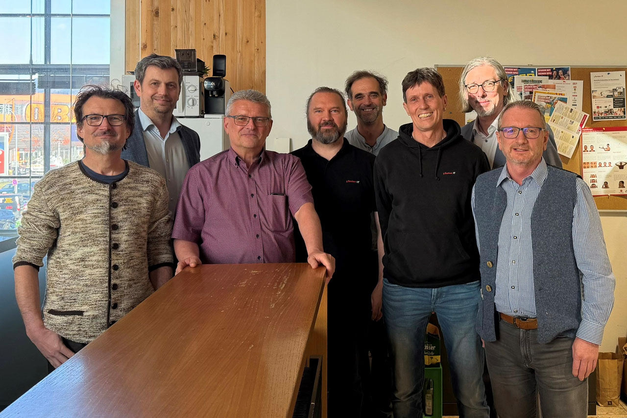 Jubilare und Pensionierungen der 3 Banken IT in Innsbruck