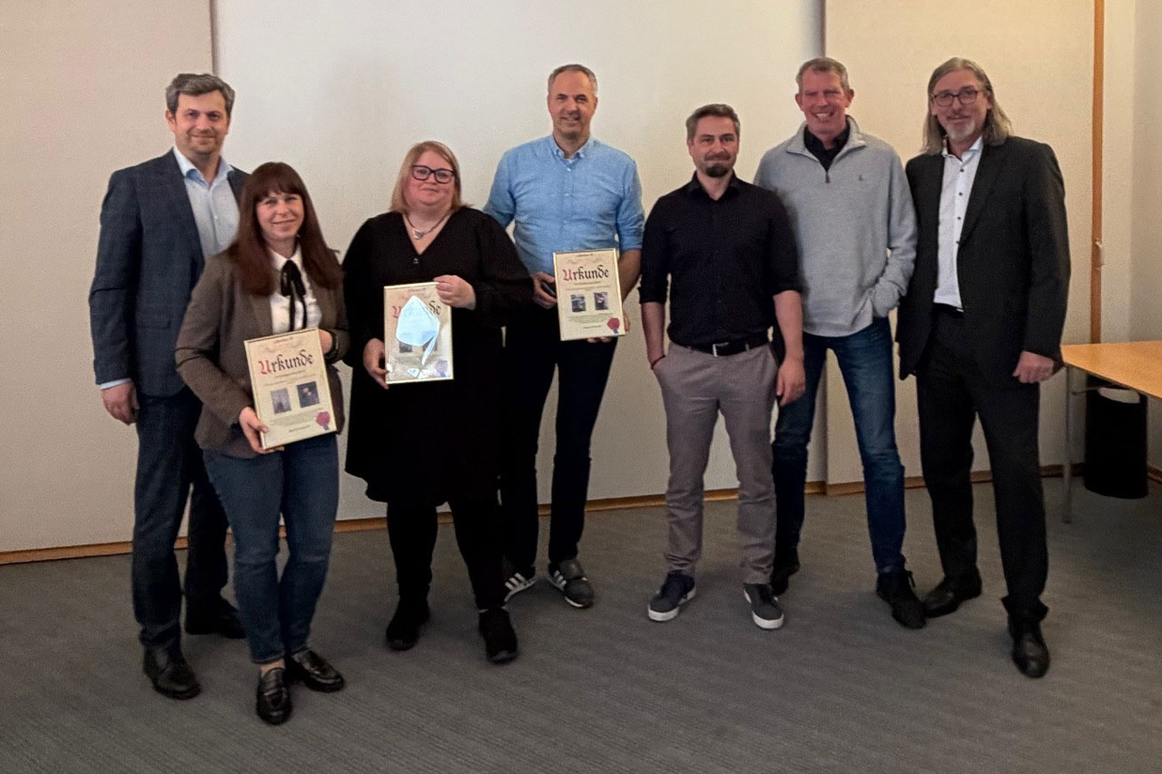 Jubilare und Pensionierungen der 3 Banken IT in Klagenfurt